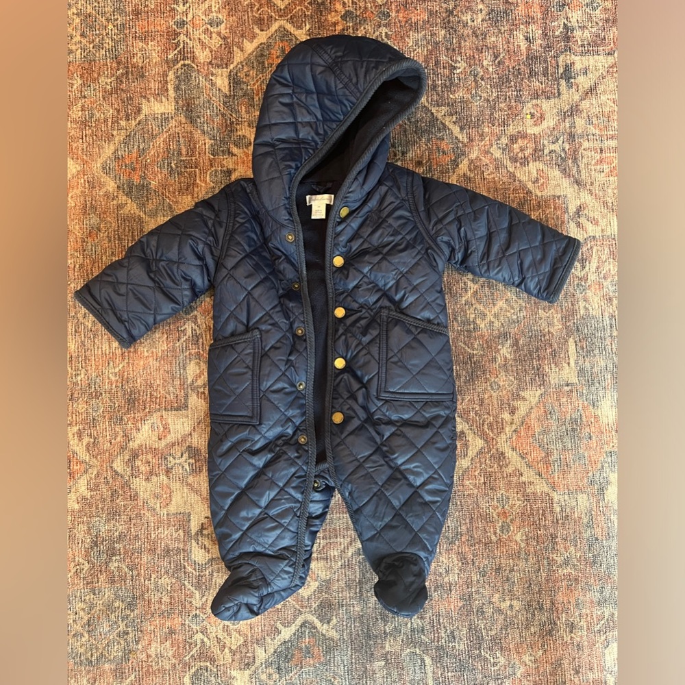 Polo Ralph Lauren 3 months 3M quilted bunting puffer suit